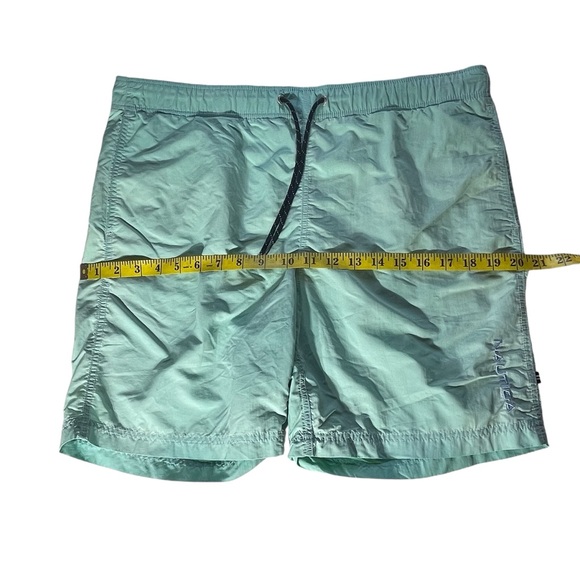 Nautica Mens Swim Trunks Mens Small Shorts Suit Lined Netting Elastic Drawstring - Picture 12 of 16